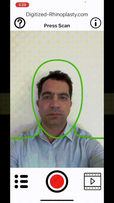 3D Face Scanner iOS App